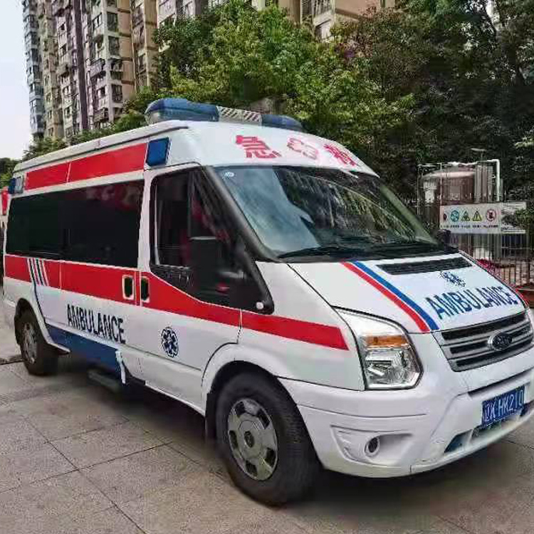 乌拉特中术后行动不便回家租赁救护车